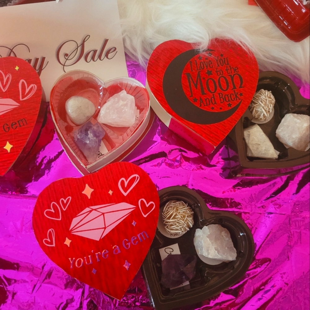 Crystal Heart Boxes